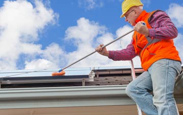 Manor Powis soft wash roof cleaning